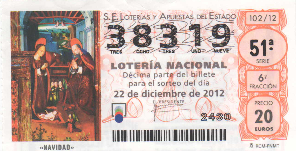 Loteria de Nadal 2012