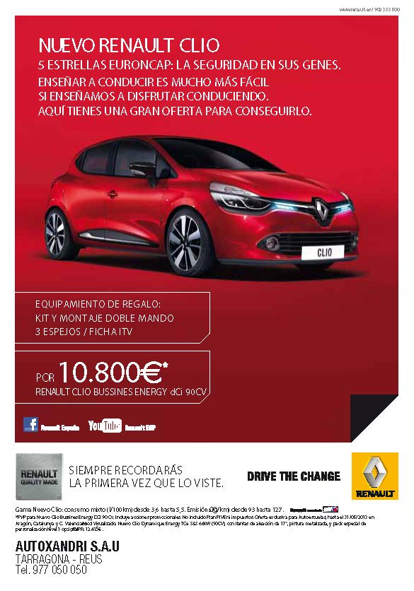 OFERTA: Renault Clio